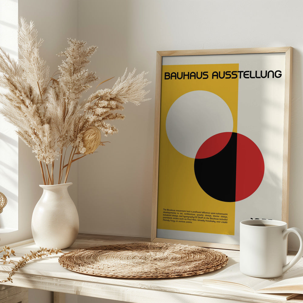 Bauhaus Ausstellung Poster